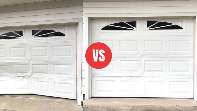 repair or replace your broken garage door hd