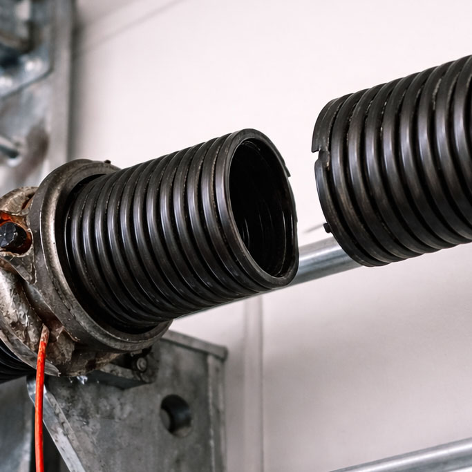 clean break in torsion spring edited 1 edit
